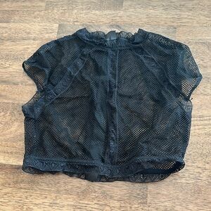Victoria’s Secret Black lingerie shirt